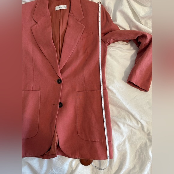 LINEN BLAZER - Picture 6 of 8